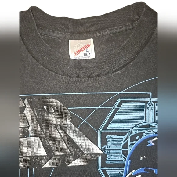 Vintage 1996 Jerzees Star Wars Lord Vader Shirt size XL - Picture 2 of 3